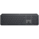LOGITECH MX Mechanical Wireless Illuminated Performance Keyboard - GRAPHITE - US INTL - 2.4GHZ/BT - EMEA - TACTILE, &quot;920-010757&quot; (timbru verde 0.8 lei
