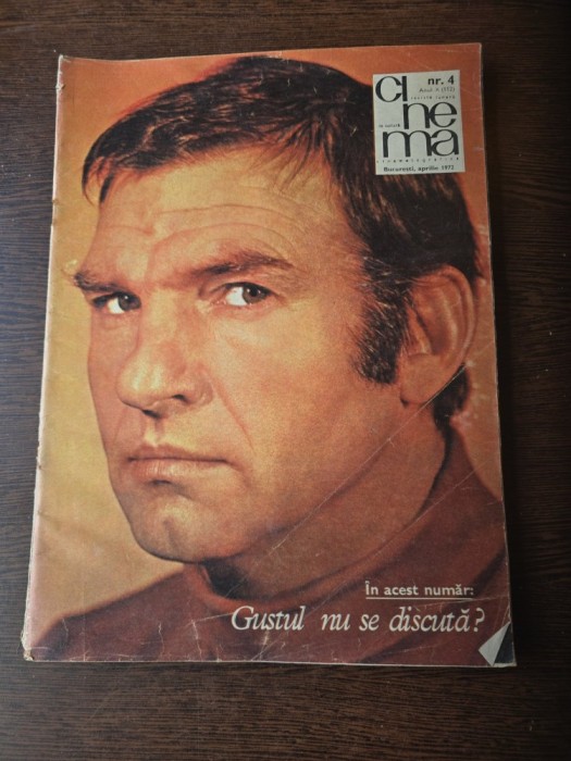 Cinema - revista nr. 4/1972