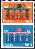 Italia 1984 - Europa-cept 1984 2v.,neuzat,perfecta stare(z), Nestampilat