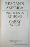 Reagan&#039;s America (Innocents at home) - Garry Willis, 1987