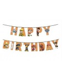 Banner HAPPY BIRTHDAY Paw Patrol 200x15 cm