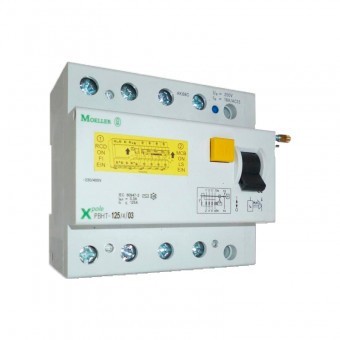 Moeller PHT 125 Diferential 4P, 125A, 10kA foto