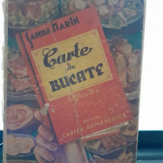 Carte de bucate - Sanda Marin 1937. editia III