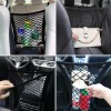 Organizator Auto, Plasă Elastică, Negru, 24.5x29cm, Oem