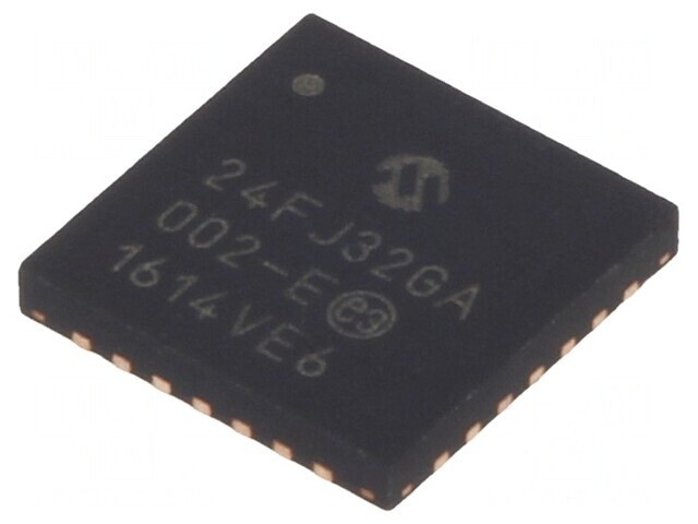 Microcontroler PIC 32kB 32MHz SMD QFN28 PIC24 8kB SRAM