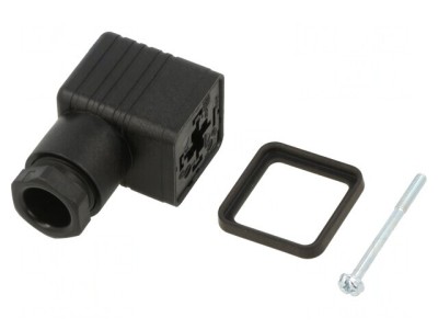 Conector PIN 4P Unghi Mufă Mamă foto