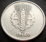 Cumpara ieftin Moneda istorica 10 PFENNIG - RD GERMANA (RDG), anul 1949 *cod 3334 B, Europa