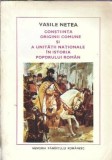 Constiinta originii comune si a unitatii nationale in istoria poportului roman - Vasile Netea