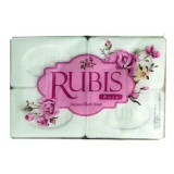 Cumpara ieftin Sapun Solid RUBIS Rose, 4 Buc/Set, 200 g/Buc, Parfum de Trandafir, Sapun cu Parfum de Trandafir pentru Corp, Sapunuri de Corp, Sapun pentru Ingrijirea