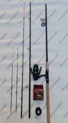 SET FEEDER Lanseta TFD4 3m + Mulineta SPARKLER 4000 + 150m fir foto