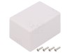 Carcasa universala TAKACHI TWN5-4-7W, ABS, IP40, Albă, 50x40x70 mm, UL94V-0