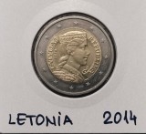 Letonia 2 euro 2014 comemorativa