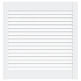 Cumpara ieftin Usa de dulap design lambriu, alb, 61,5x59,4 cm, lemn masiv pin