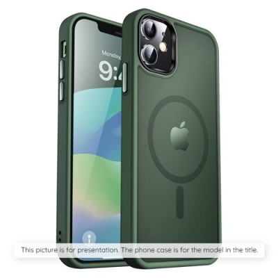 Husa pentru iPhone XR - Techsuit HaloFrost&amp;nbsp;Series - Midnight Green foto