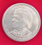 (M1513) MONEDA SUA - 1 DOLLAR 2011, SERIA PRESEDINTI - ANDREW JOHNSON