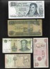 Set 5 bancnote de prin lume adunate (cele din imagini) #163, Africa