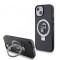 Husa MagSafe pentru Apple iPhone 15, Karl Lagerfeld, Ring Stand Karl &amp; Choupette, Neagra