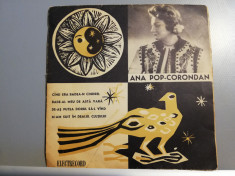 Ana Pop-Corondan - Raritate (EPC458/Electrecord) - Vinil/format mic - 33 rpm/VG+ foto