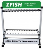 Suport Lansete Zfish Rod Stand 24 Posturi, 82x72x31cm