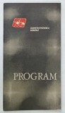 TRIBUNA CREATIEI CONTEMPORANE ROMANESTI , CONCERT - DEZBATERE , PROGRAM , 1972