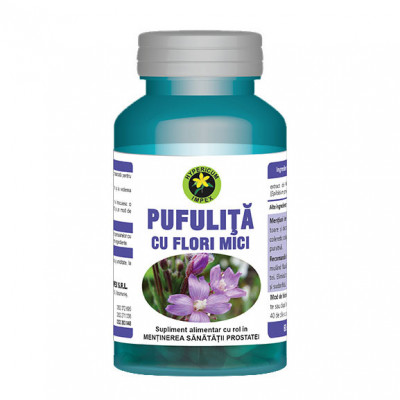 Pufulita cu Flori Mici 60 capsule Hypericum foto