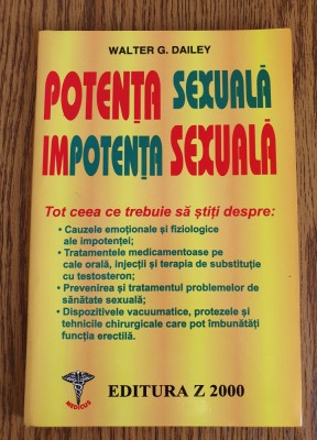 Potența sexuală / Impotența sexuală - Walter G. Dailey foto