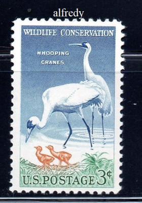 SUA 1957, Fauna, Pasari, serie neuzata, MNH foto