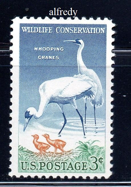SUA 1957, Fauna, Pasari, serie neuzata, MNH