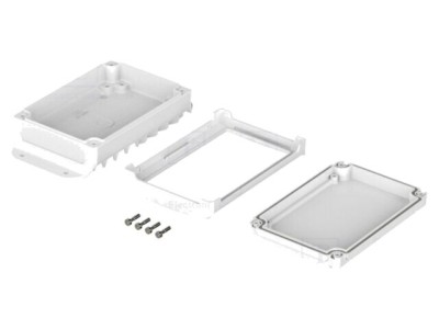 Carcasă desktop BOPLA BoVersa albă IP66 IP68 88x162x45mm foto