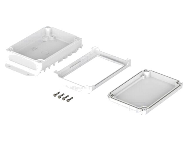 Carcasă desktop BOPLA BoVersa albă IP66 IP68 88x162x45mm
