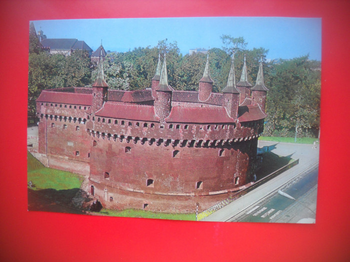 HOPCT 62592 CASTELUL BARBAKAN -CRACOVIA/KRAKOW-POLONIA-NECIRCULATA