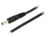 Cablu Alimentare DC 4,0/1,7 Negru 1,5m