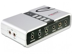 Placa de sunet USB 7.1, Delock 61803