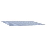 vidaXL Țesătură de copertină de &icirc;nlocuire Albastru și Alb 600 &times; 350 cm 3444190
