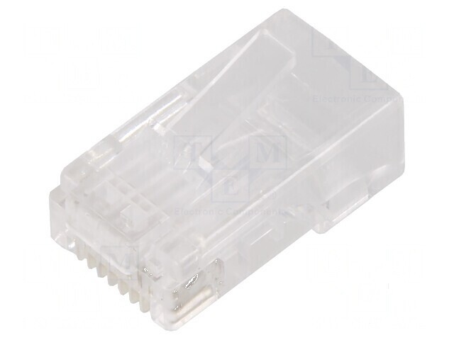 Conector RJ45 Cat 6 ecranat 8p8c IDC