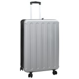 vidaXL Valiză pliabilă carcasă tare 28&#039;&#039; Argintie 50x30x76 cm ABS