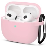 Techsuit - Silicone Case - for Apple AirPods 3, Smooth Ultrathin Material - Pink