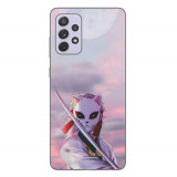 Husa compatibila cu Samsung Galaxy A72 5G Silicon Gel Tpu Model Demon Slayer Sabito