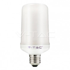 Bec LED 4W E27 Flac&amp;amp;#259;r&amp;amp;#259; 1800K V-Tac SKU-7426 foto