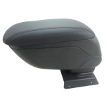 OPEL ASTRA H 2004-2013 Coteira Auto Masini Consola Centrala Piele Negru