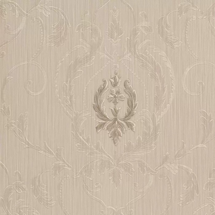 Tapet clasic, baroc, gri, argintiu, dormitor,47607
