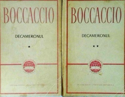 Giovanni Boccaccio - Decameronul, 2 volume foto