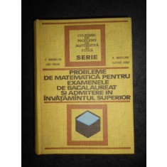 C. Ionescu-Tiu - Probleme de matematica pentru examenele de bacalaureat