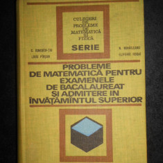 C. Ionescu-Tiu - Probleme de matematica pentru examenele de bacalaureat