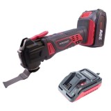 Unealta multifunctionala, cu acumulator 4&nbsp;Ah, incarcator 20V Li-ion, cu vibratii, Worcraft GartenVIP DiyLine