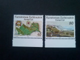 LIECHTENSTEIN 1977 EUROPA CEPT Serie 2 timbre Mi.667-68 MNH**, Nestampilat