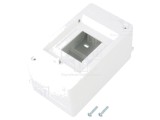 Carcasă pentru aparatură modulară IP20 3 module 400V albă