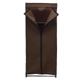Dulap Haine Textil Cu Fermoar - 60x45x150cm / Maro