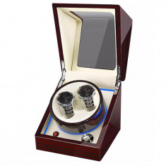 Cutie intors ceasuri automatice iUni, Watch Winder 2 Mahon-Crem foto