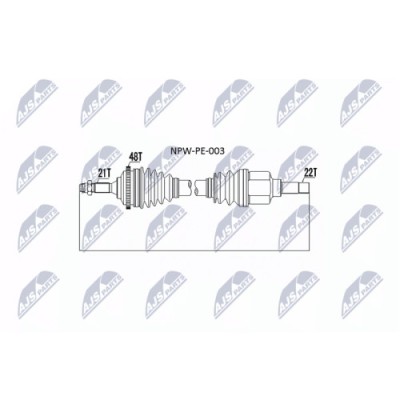 Planetara Peugeot 206 1.1, 1.4 1998-, 1.6 1998-2000, 1.4hdi 2001-, Stanga, 3272.3C foto